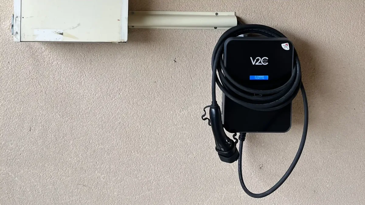 Borne de recharge IRVE à Drancy