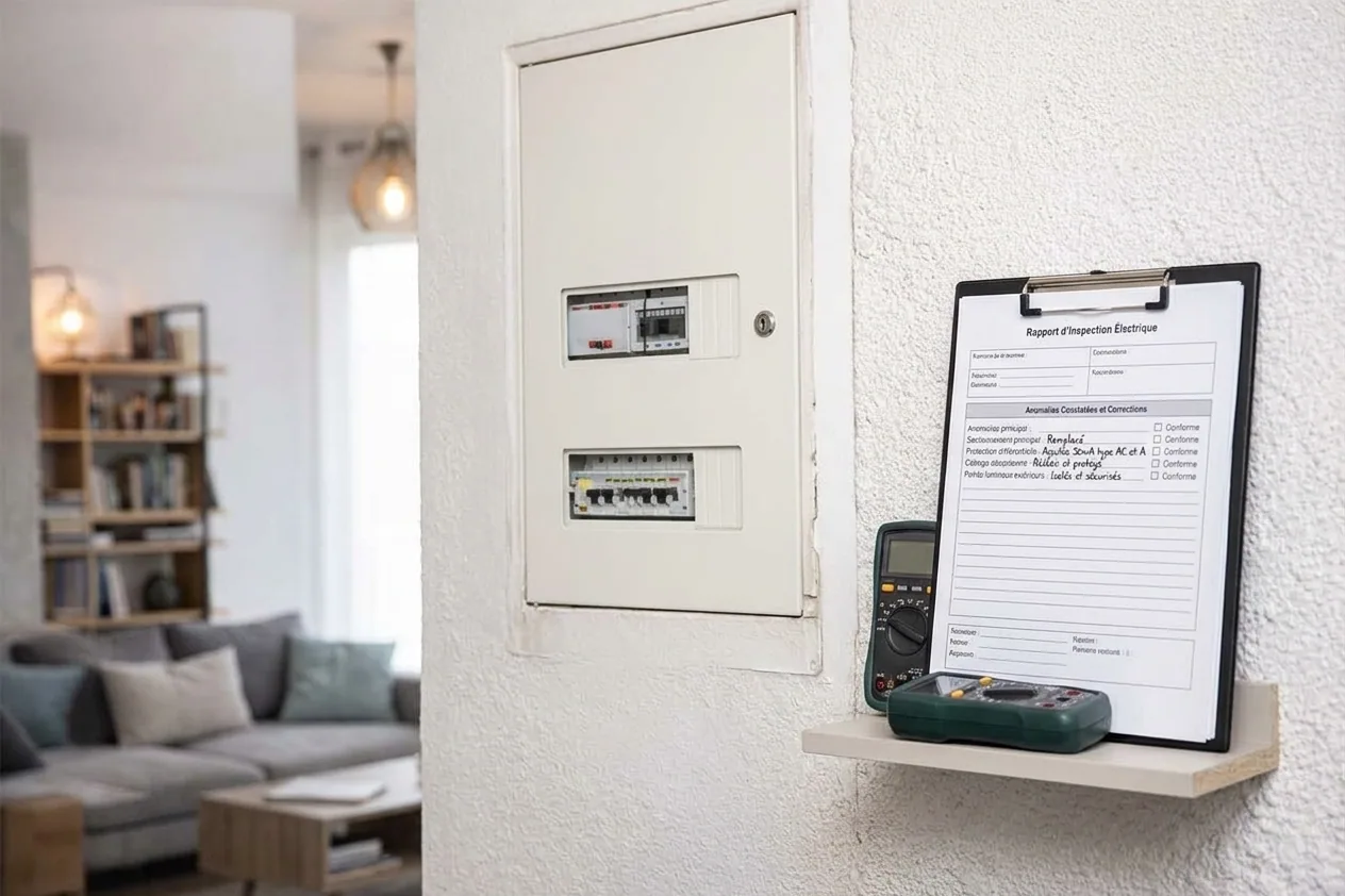 Électricien à Drancy — après (chantier 1) Électricien à Drancy — après (chantier 1)